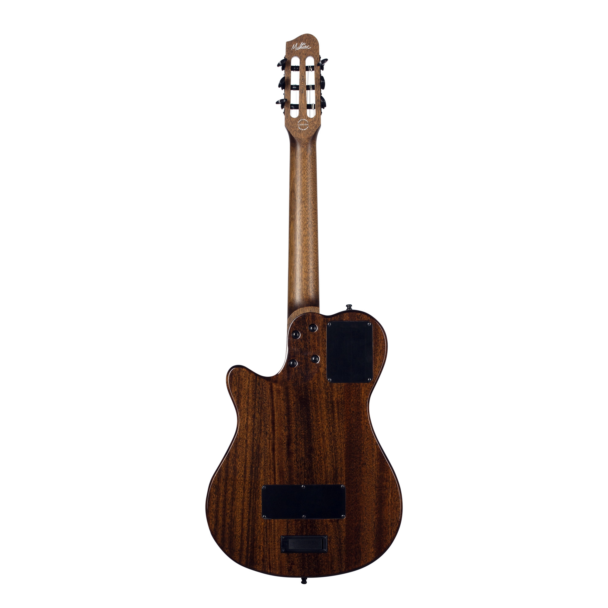 Godin Multiac Mundial Grand Concert Mahogany Deluxe Elektro Klasik Gitar (Natural) 3