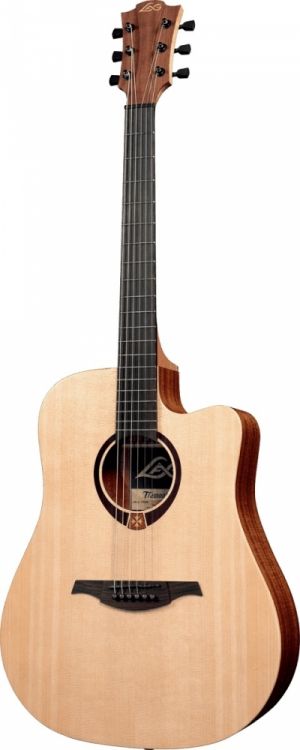 LAG GLA T70DCE Tramontane Dreadnought Cutaway Elektro Akustik Gitar 1