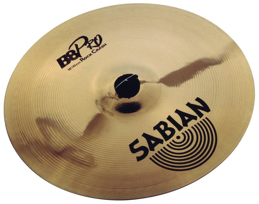 SABIAN 31609B 16" B8 PRO ROCK CRASH ZİL 2