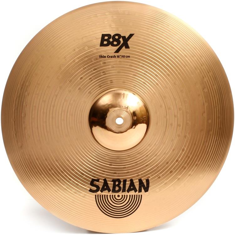 SABIAN 41806X 18" B8X THIN CRASH ZİL 2
