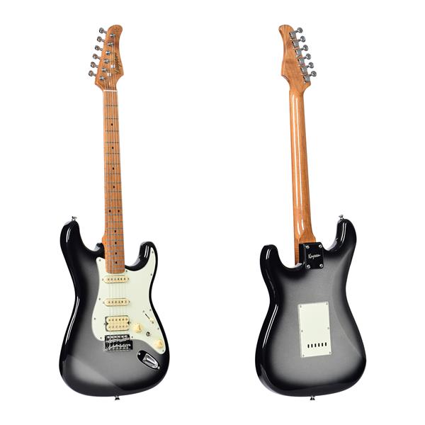 KAYSEN KST-630 MBK Profesyonel Strat Elektro Gitar | HSS Alnico V Manyetik 3