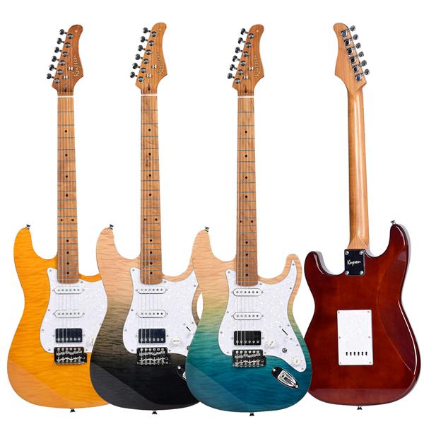KAYSEN KST-650 MGY Modern Strat Elektro Gitar | HSS Alnico V Manyetik 5
