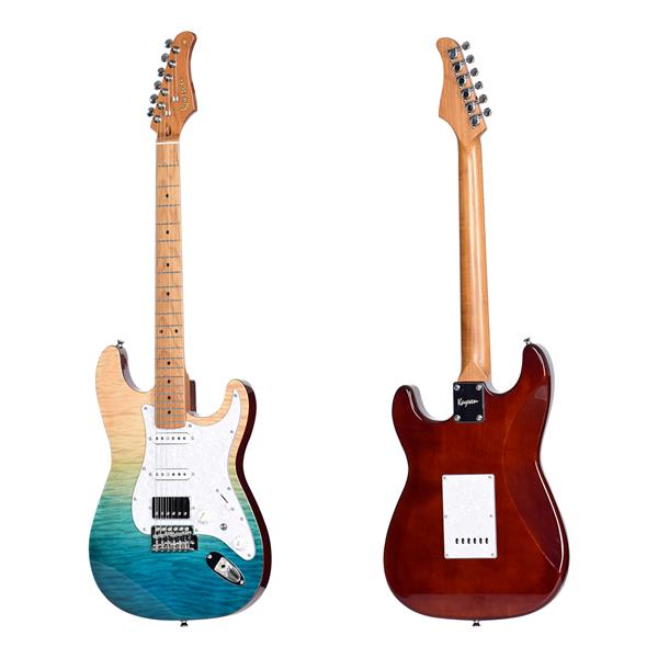 KAYSEN KST-650 MBL Modern Strat Elektro Gitar | HSS Alnico V Manyetik 2