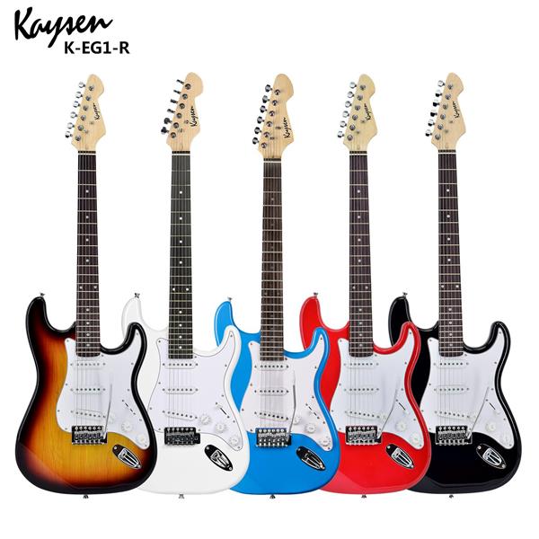 KAYSEN K-EG1-R SB Elektro Gitar | ST Kasa SSS Manyetik 4