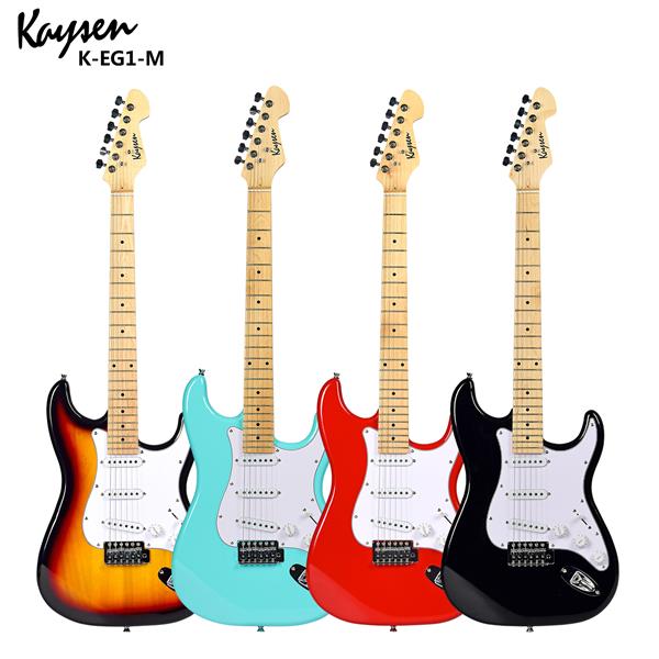 KAYSEN K-EG1-M BK Elektro Gitar | ST Kasa SSS Manyetik 8