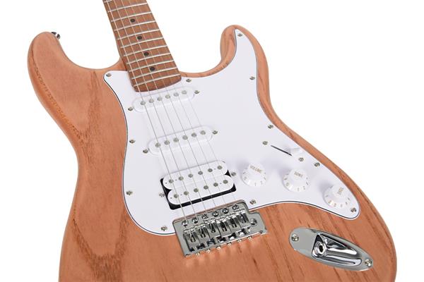 KAYSEN KST-213 Mat Naturel Elektro Gitar | ST Kasa HSS Manyetik 4