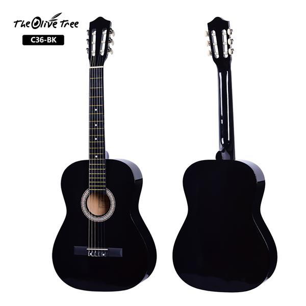 The Olive Tree C36-BK 3/4 Klasik Gitar 1
