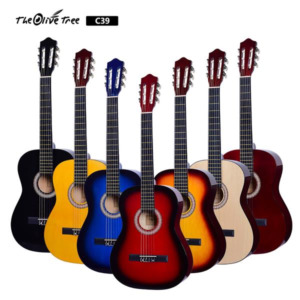 The Olive Tree C39-N 4/4 Klasik Gitar 10