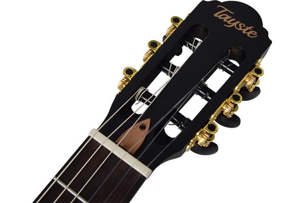 Tayste CG-100EQ BK Silent Elektro Klasik Gitar 10