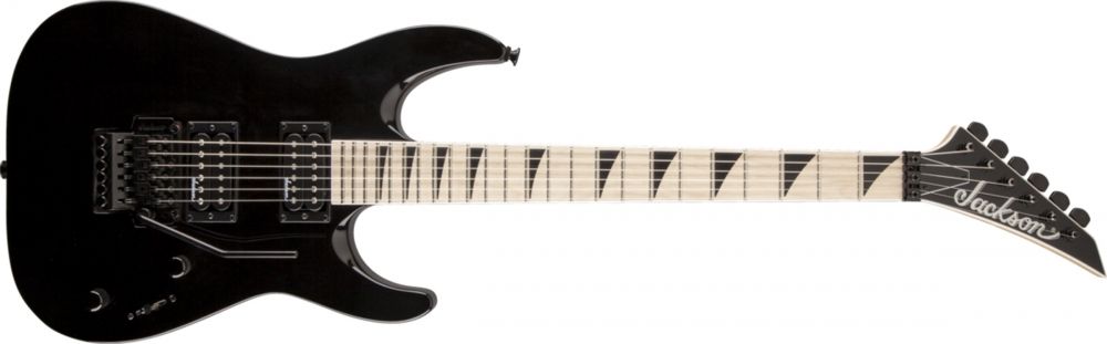 Jackson JS Dinky Arch Top JS32 DKAM Akçaağaç Klavye Gloss Black Elektro Gitar 1