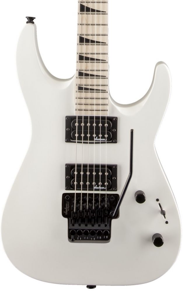 Jackson JS Dinky Arch Top JS32 DKAM Akçaağaç Klavye Snow White Elektro Gitar 2