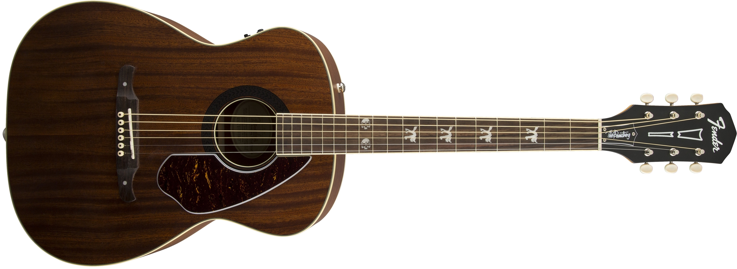 Fender Tim Armstrong Hellcat Natural Elektro Akustik Gitar 1