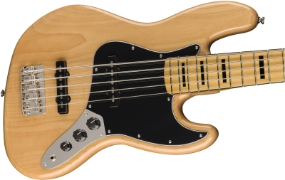 Squier Classic Vibe 70s Jazz Bass V Akçaağaç Klavye Natural 5 Telli Bas Gitar 3
