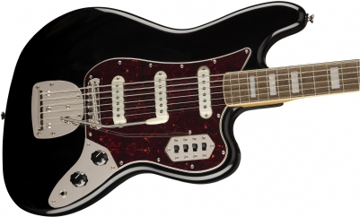 Squier Classic Vibe Bass VI Laurel Klavye Black 6 Telli Bas Gitar 3