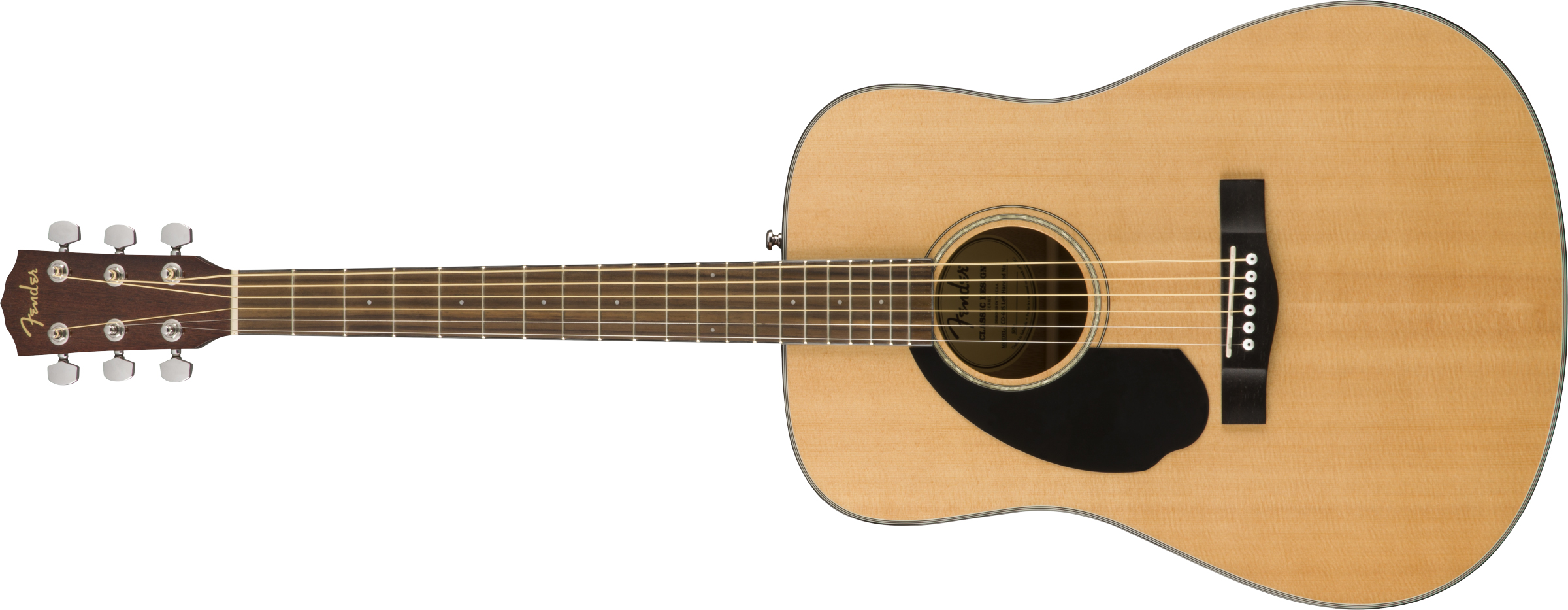 Fender CD-60S Natural Solak Akustik Gitar 1