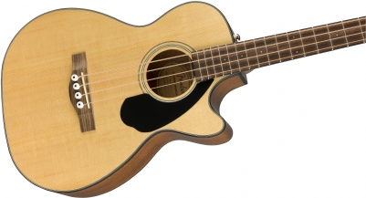 Fender CB-60SCE Bass Natural Akustik Bas Gitar 4