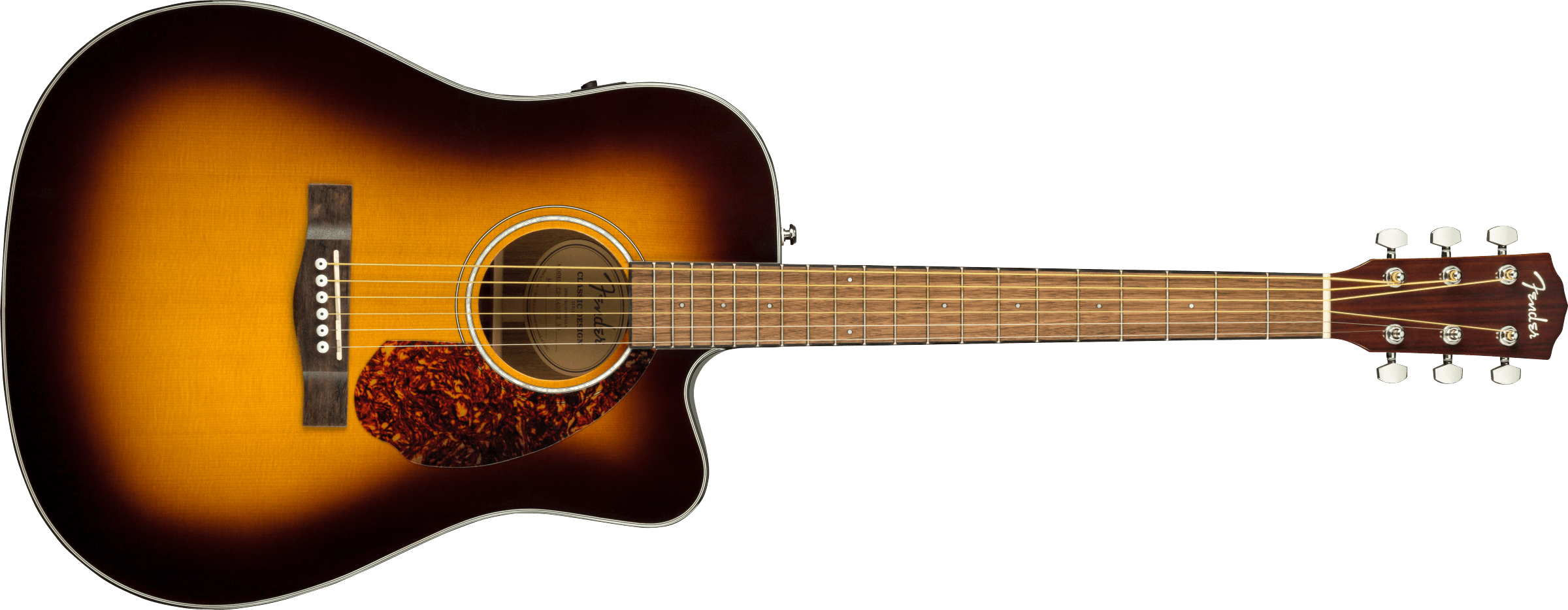 Fender CD-140SCE Dreadnought Sunburst Elektro Akustik Gitar 1