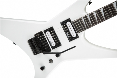 Jackson JS Warrior JS32 Amaranth Klavye Snow White Elektro Gitar 2