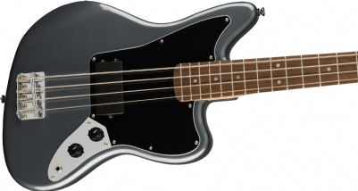 Squier Affinity Jaguar Bass H Laurel Klavye Charcoal Frost Metallic Bas Gitar 3