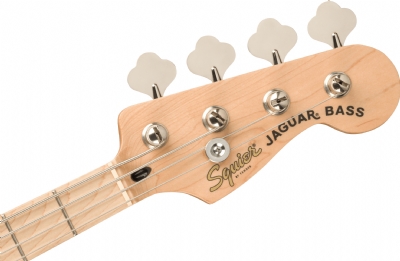 Squier Affinity Jaguar Bass H Akçaağaç Klavye Black Bas Gitar 5