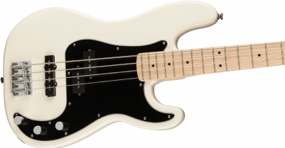 Squier Affinity Precision Bass PJ Akçaağaç Klavye Olympic White Bas Gitar 3