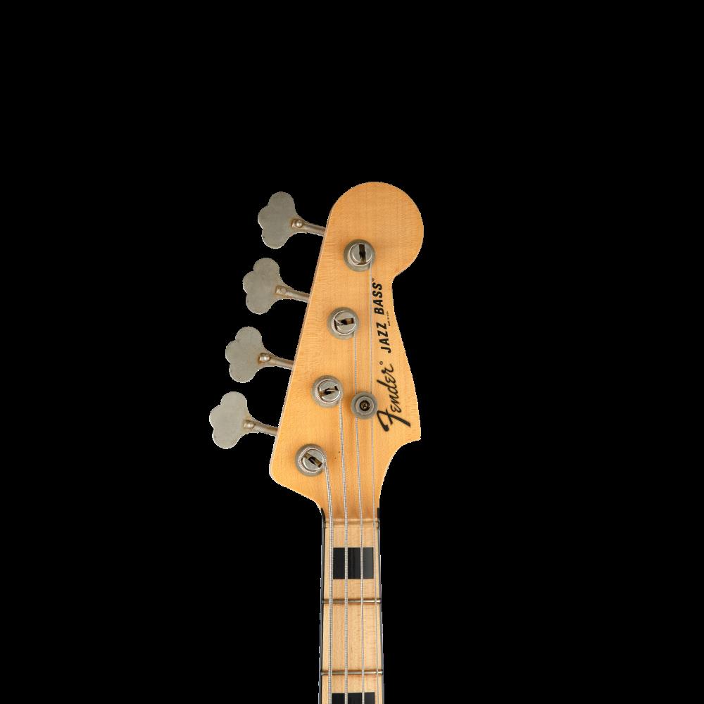 Fender Custom Shop 1968 Jazz Bass Journeyman Relic Aged Black Bas Gitar 4