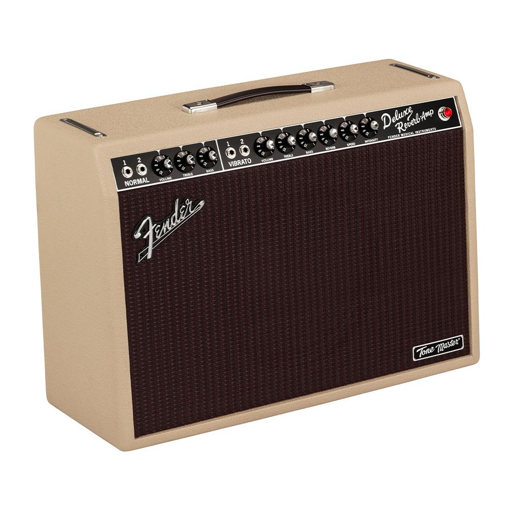 Fender Tone Master Deluxe Reverb Blonde Elektro Gitar Amfisi 1