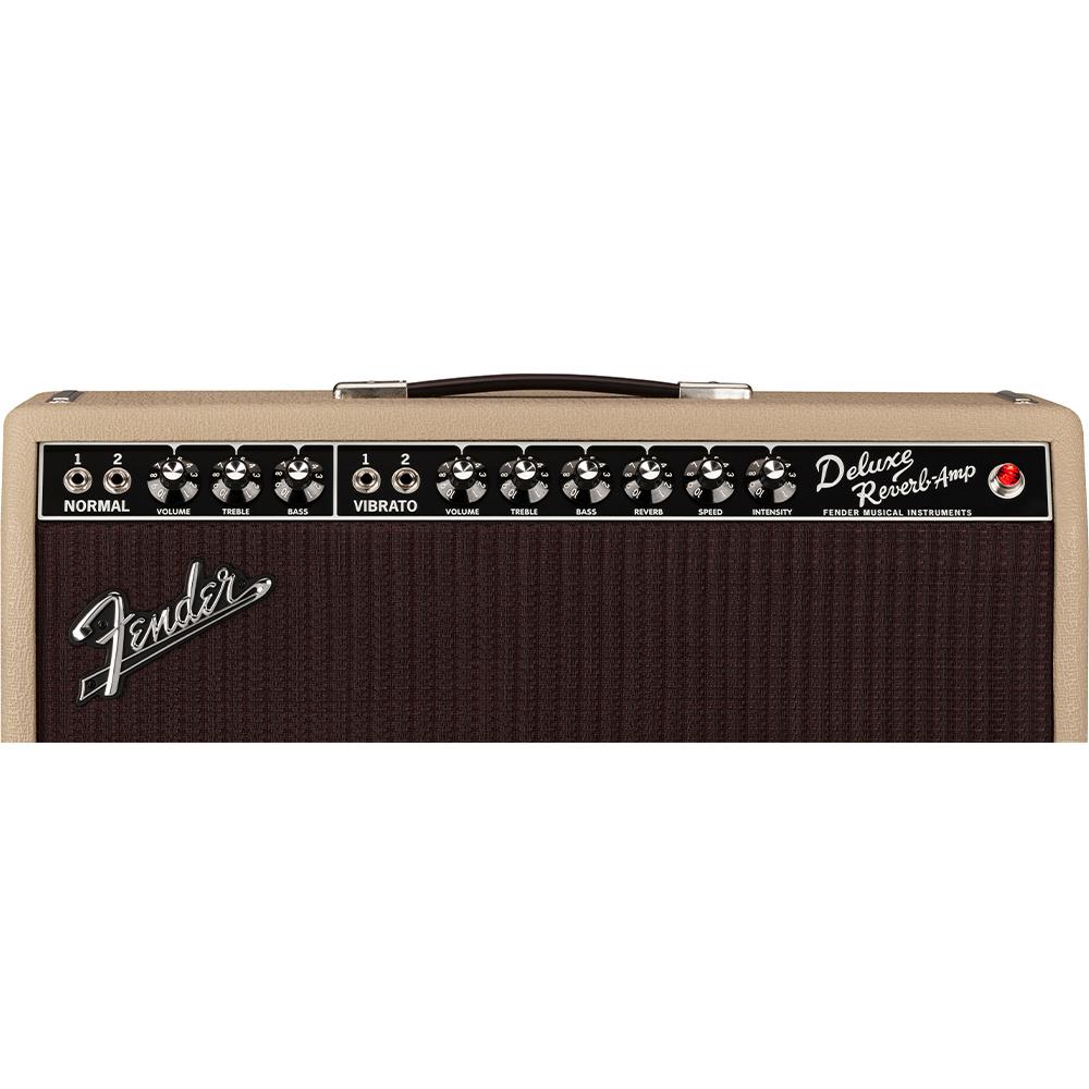 Fender Tone Master Deluxe Reverb Blonde Elektro Gitar Amfisi 4
