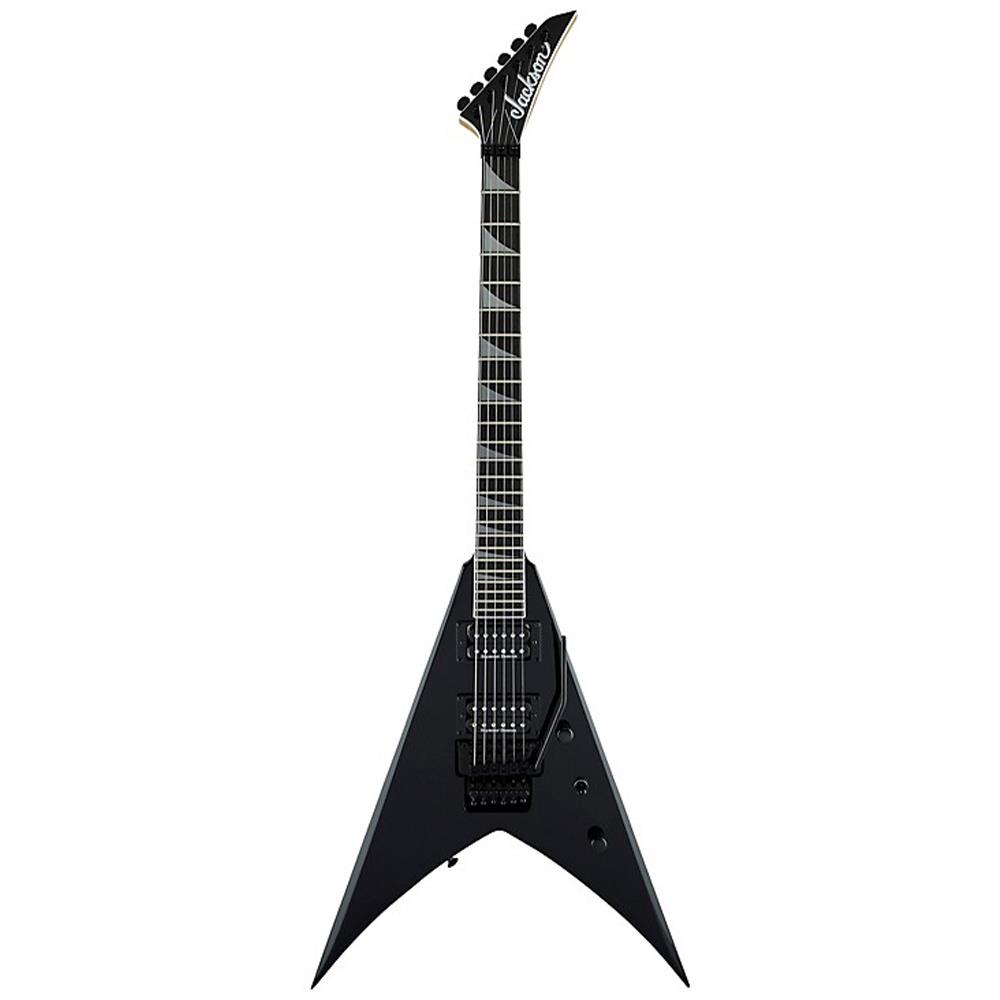 Jackson Pro King V KV Abanoz Klavye Gloss Black Elektro Gitar 1