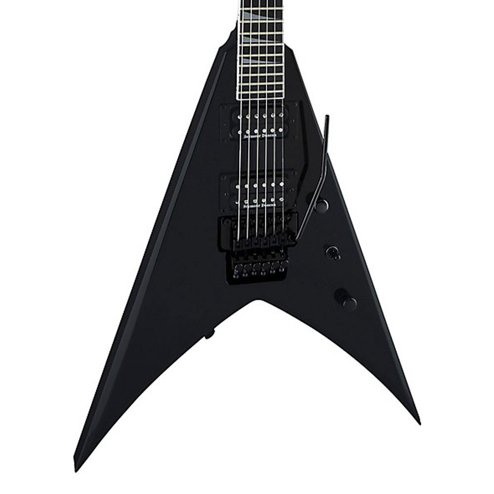 Jackson Pro King V KV Abanoz Klavye Gloss Black Elektro Gitar 3