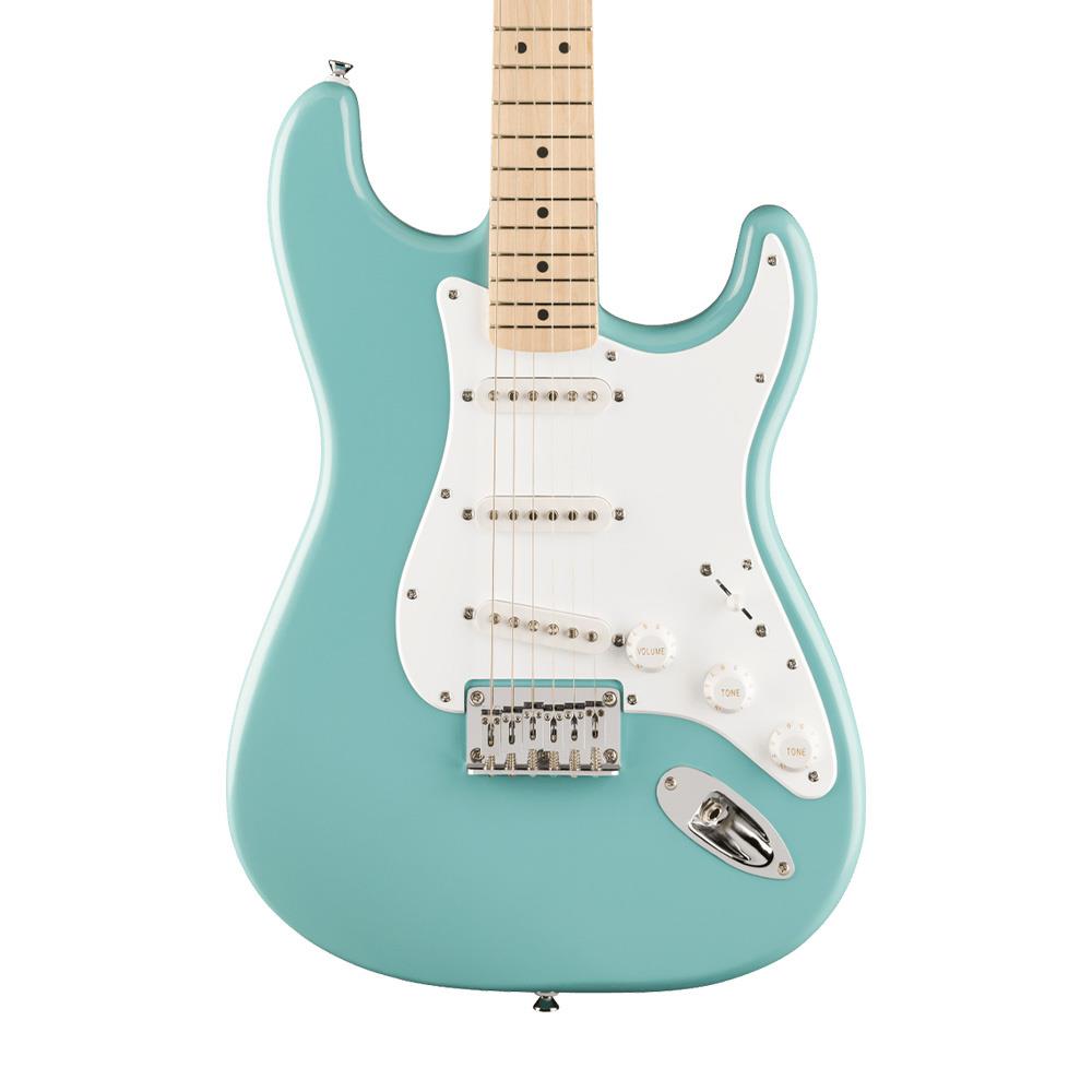 Squier FSR Sonic Stratocaster Akçaağaç Klavye WPG Tropical Turquoise Elektro Gitar 3