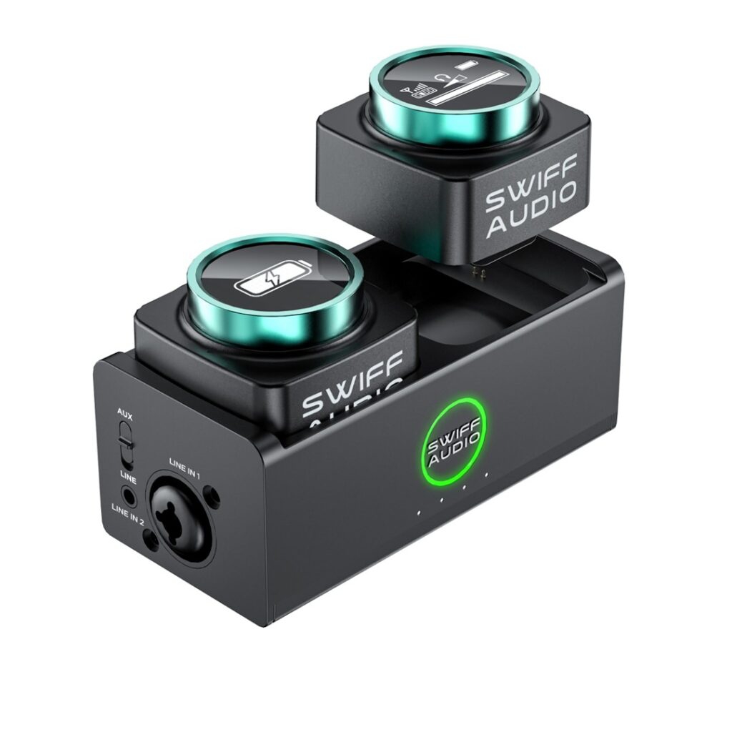 Swiff Audio WX-510 In-ear 5.8G  2 Alıcı + 1 Vericili Kablosuz Monitör Sistemi 1