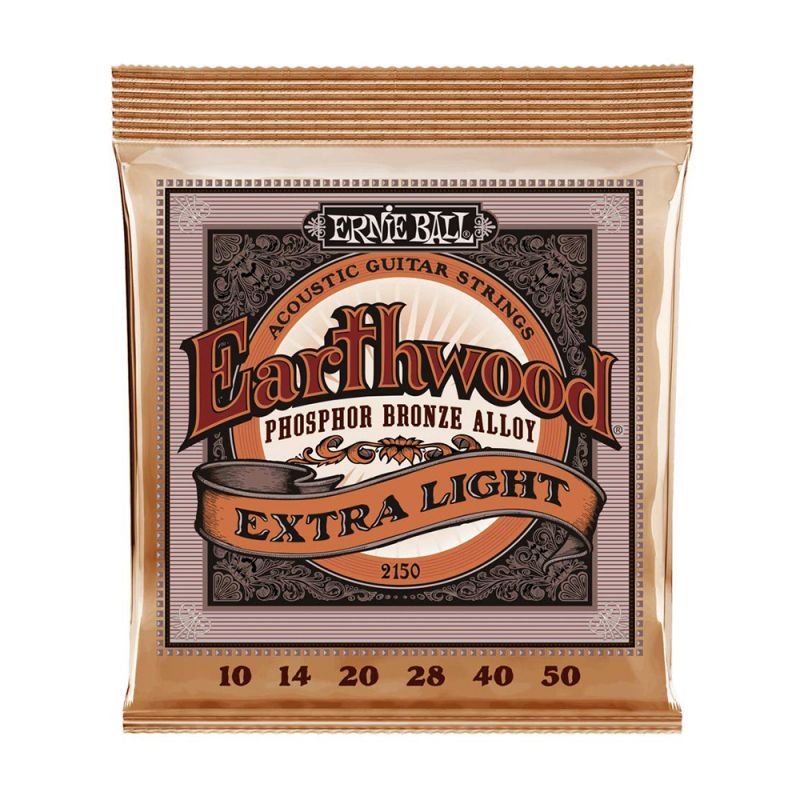 Ernie Ball P02150 | Earthwood Extra Light Phosphor Bronze .10-.50 Akustik Gitar Teli 2