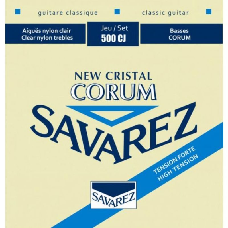 Savarez 500CJ Corum Crystal Blue Forte Klasik Gitar Tel Seti 1