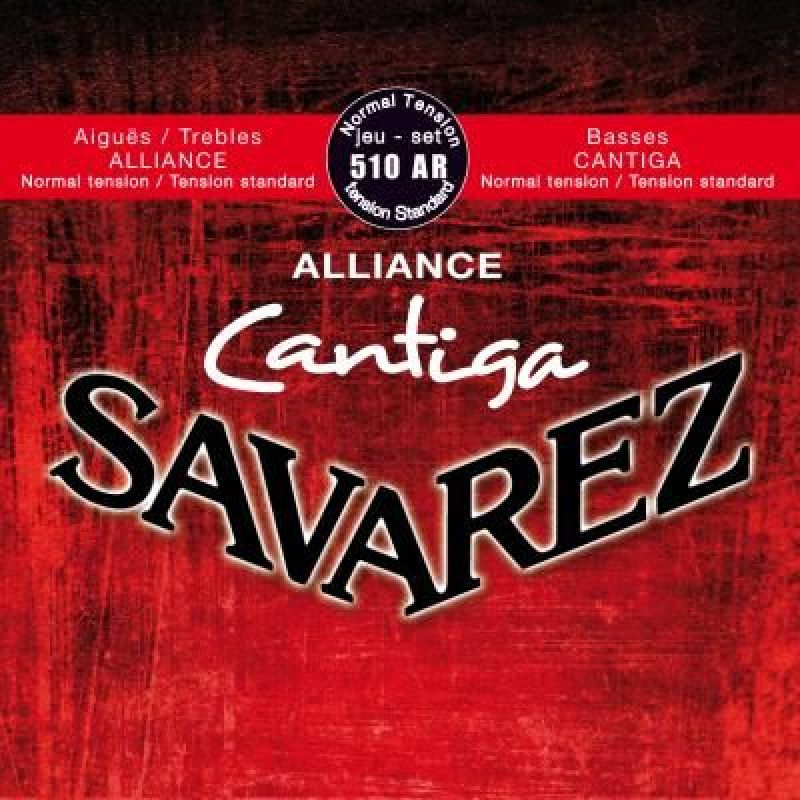 Savarez 510AR Alliance Cantiga Red Standart Tansiyon Klasik Gitar Teli 1