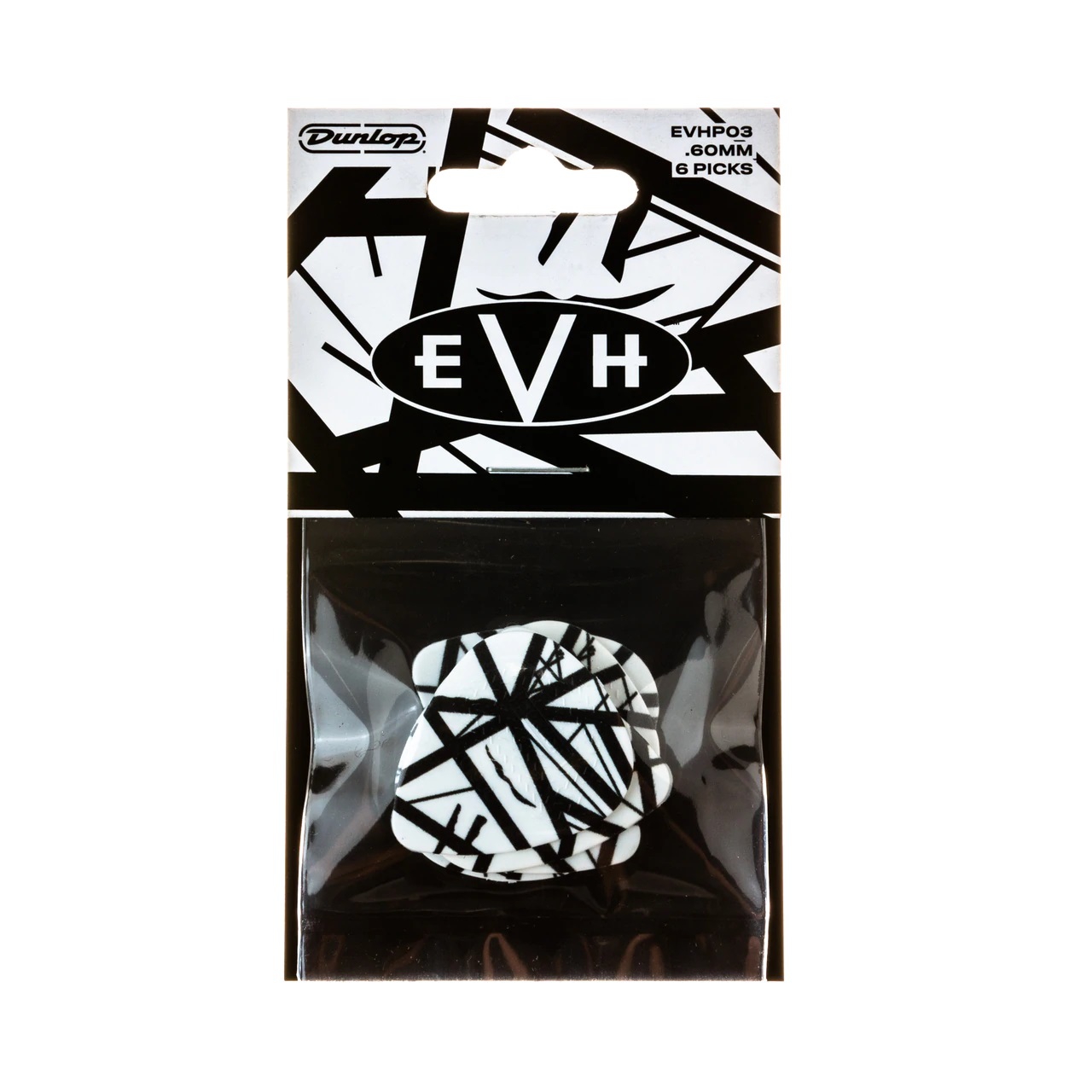 Jim EVHP03 Eddie Van Halen Frankenstein 6lı Pena Seti (0.60 mm) 1