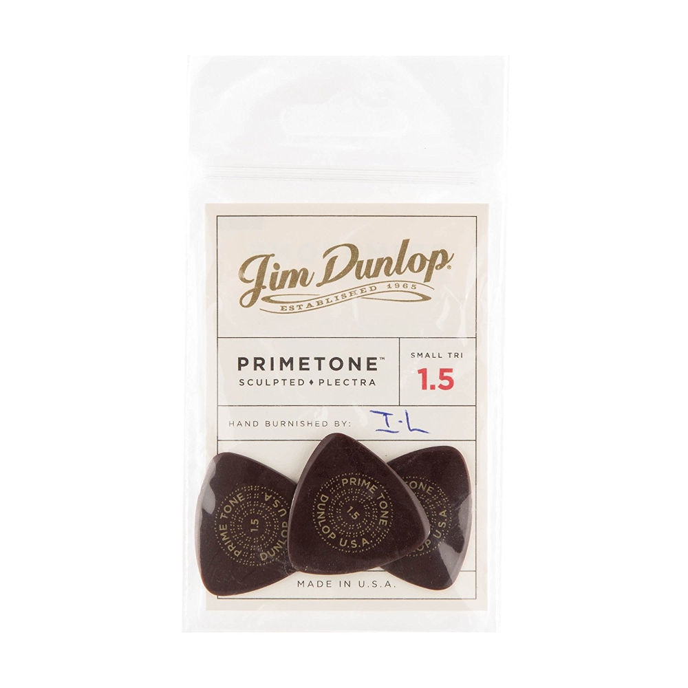 Jim Dunlop Primetone Small Triangle Smooth 3lü Pena Seti (1.50mm) 1
