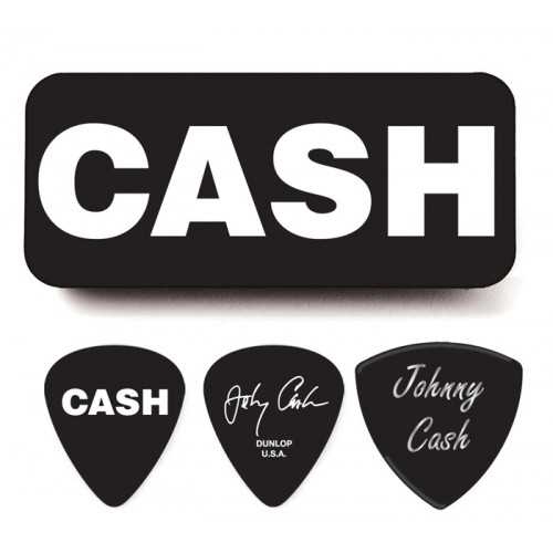Jim Dunlop Johnny Cash Bold 6lı Pena Seti (Heavy) 1