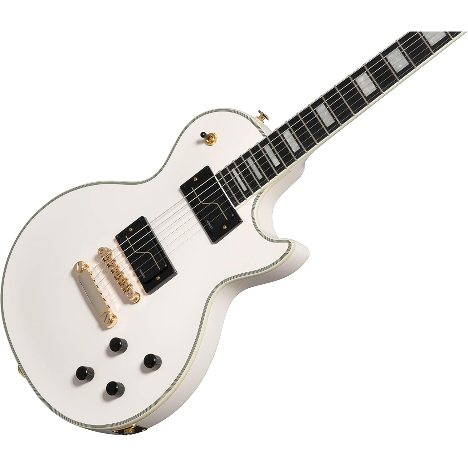 Epiphone Matt Heafy Les Paul Custom Origins Elektro Gitar (Bone White) 2