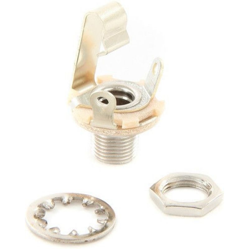Fender 1/4 2-Conductor Guitar Output Jack with Mounting Hardware Yedek Parça 1