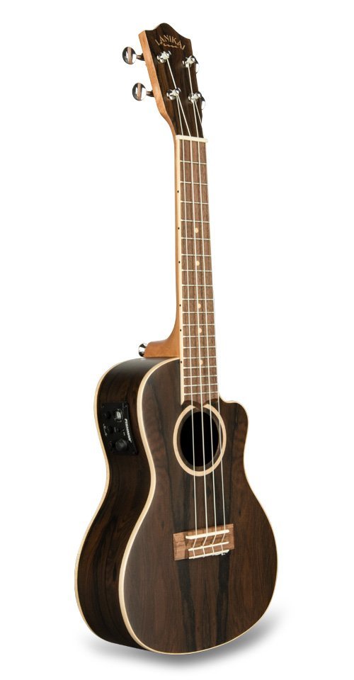 Lanikai ZR-CEC Zirocote Concert Kula Preamp Elektro Ukulele 1