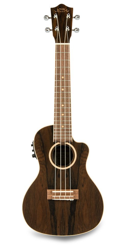 Lanikai ZR-CEC Zirocote Concert Kula Preamp Elektro Ukulele 3