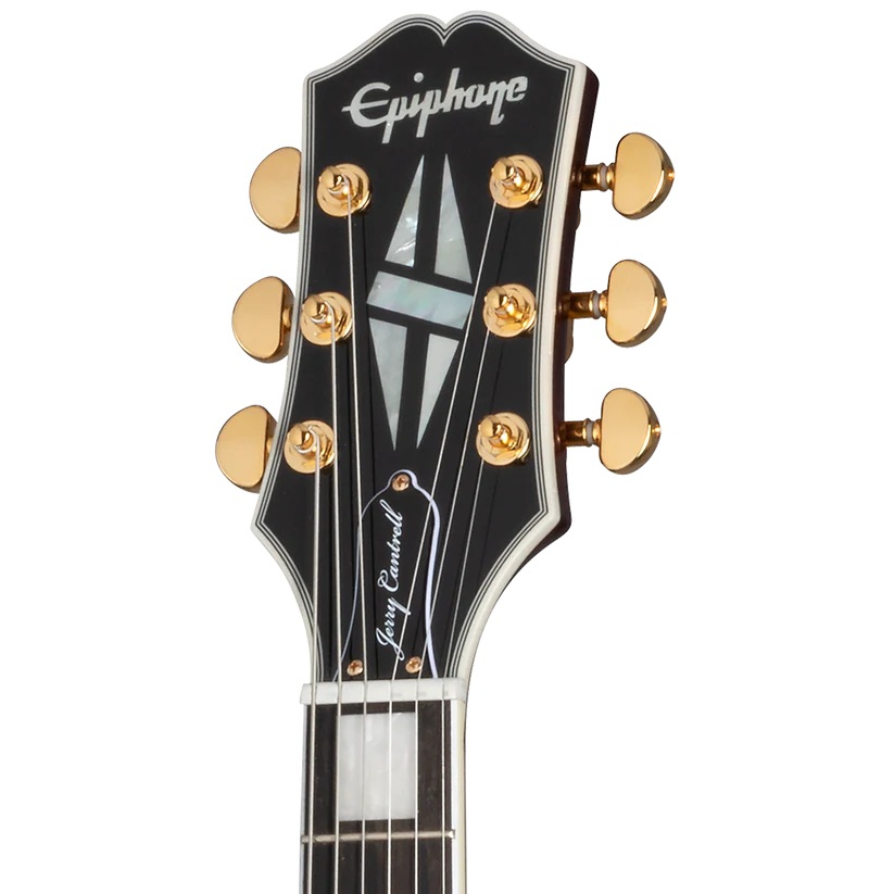 Epiphone Jerry Cantrell "Wino" Les Paul Custom Elektro Gitar (Dark Wine Red) 4
