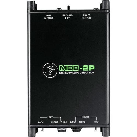 Mackie MDB-2P Stereo Passive Di Box 2
