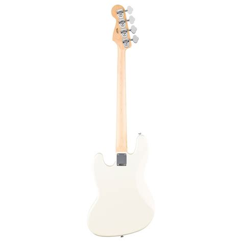 Fender Standard Jazz Bass Laurel Klavye Olympic White Bas Gitar 2