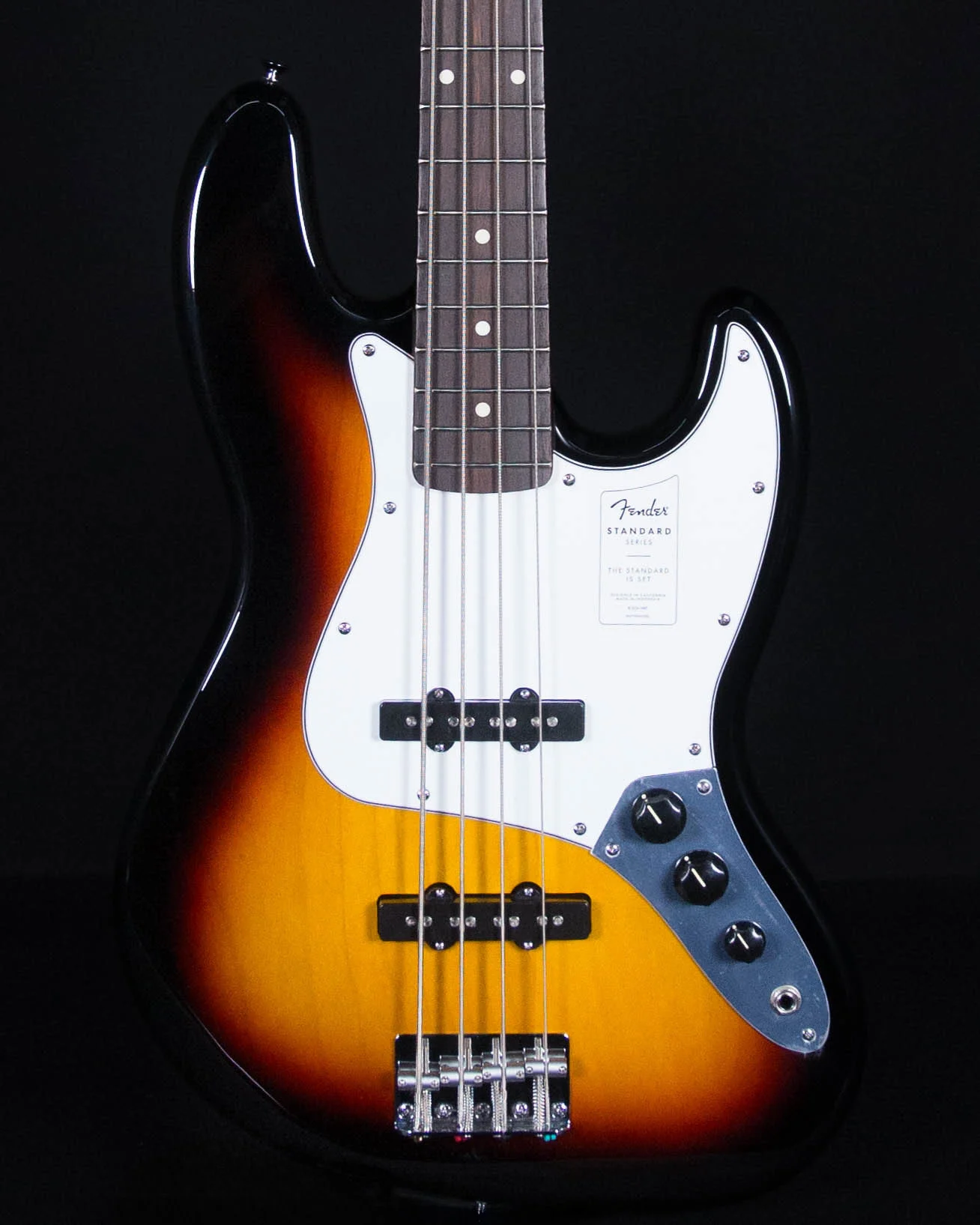 Fender Standard Jazz Bass Laurel Klavye 3 Ton Sunburst Bas Gitar 3