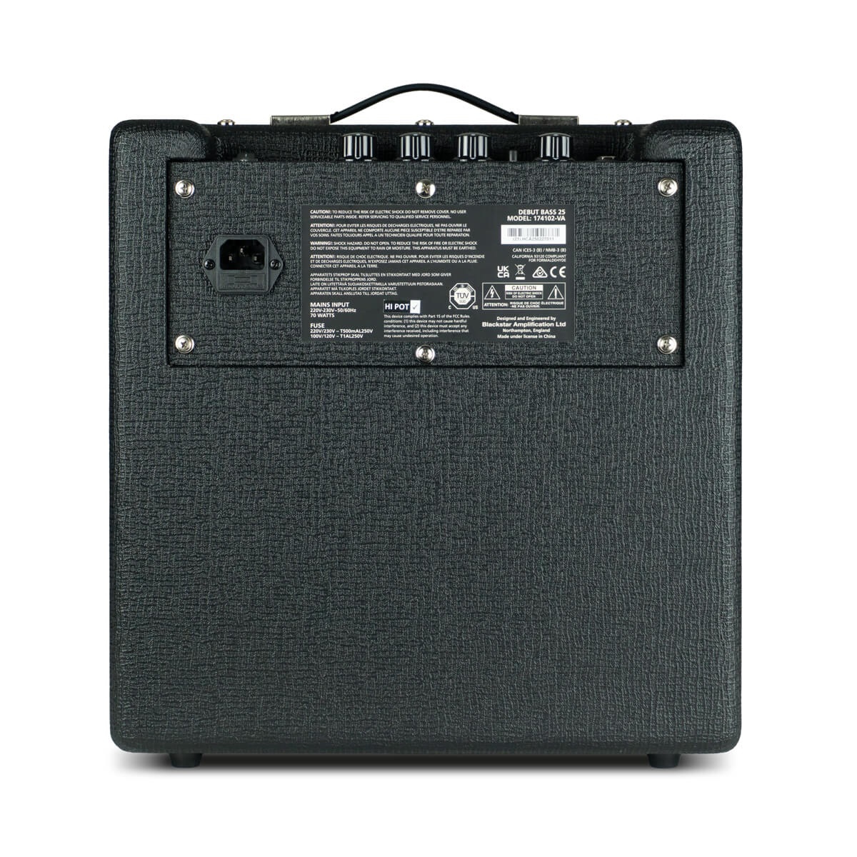 Blackstar Debut Bass 25 1x8" Bas Gitar Kombo Amfi 5