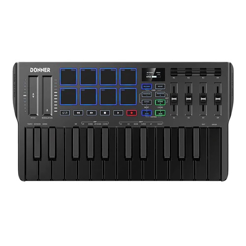 Donner DMK-25 PRO MIDI Klavye 1