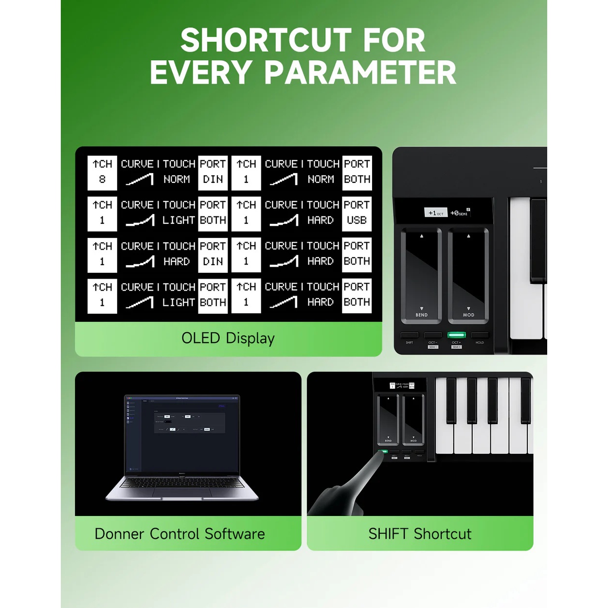 Donner KB-32 MIDI Klavye 9