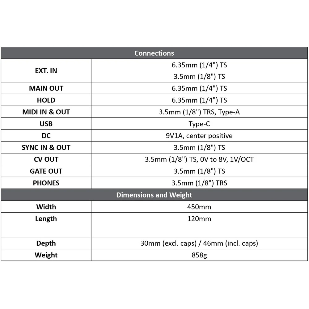 Donner Essential L1 Monofonik Synthesizer 10